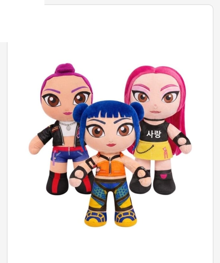 Peluche K-Pop Demon Hunters 36cm suave
