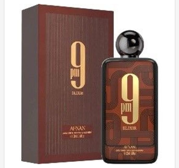 Afnan 9pm Elixir 100ml - perfume árabe hombre