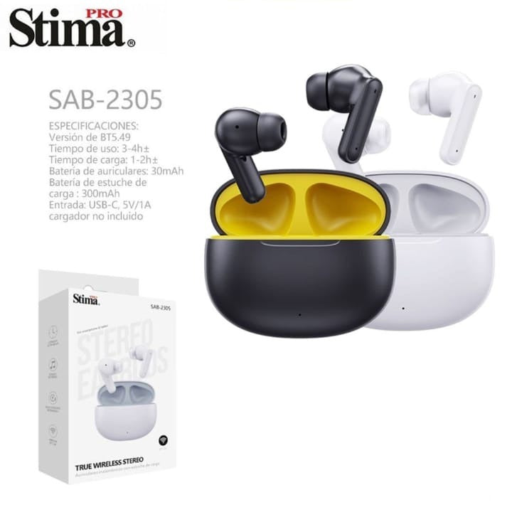 Auriculares Inalámbricos TWS Stereo Bluetooth - auriculares inalámbricos