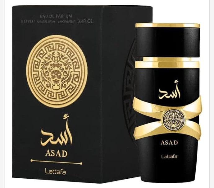 Lattafa Asad Black 100ml - perfume árabe hombre