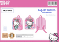 Mochila escolar Hello Kitty 25cm