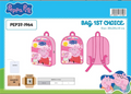 Mochila escolar Peppa Pig 30cm