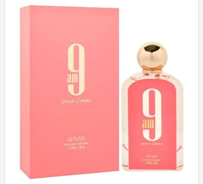 Afnan 9am Femme Pink 100ml - perfume árabe mujer