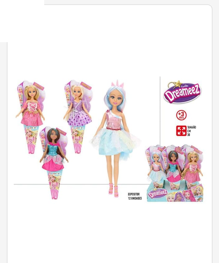 Dreameez Muneca Princesa 30cm