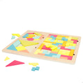 Woomax Puzzle Geométrico de Madera