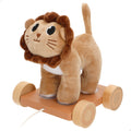 Woomax Zookabee Arrastre de Madera y Peluche Animal