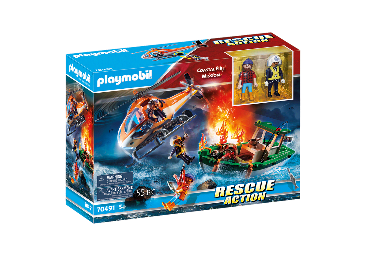 Playmobil Misión Rescate Marítimo 70491 caja