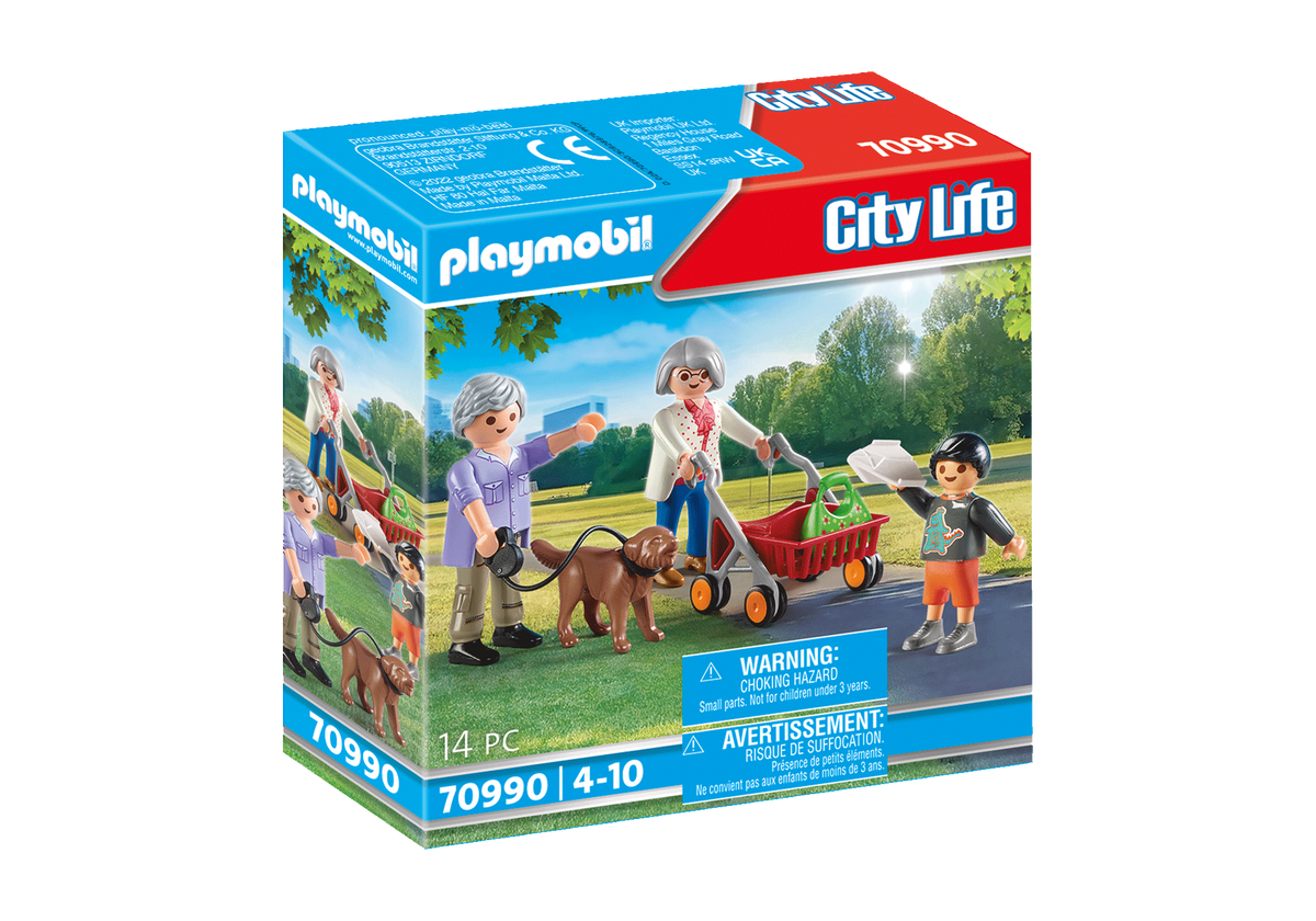Playmobil Abuelos con Nieto 70990 caja