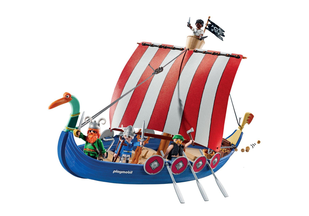 Playmobil Astérix Barco Pirata 71888 montado