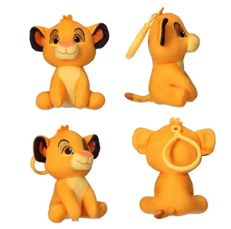 Llavero Peluche Simba El Rey León para Mochila