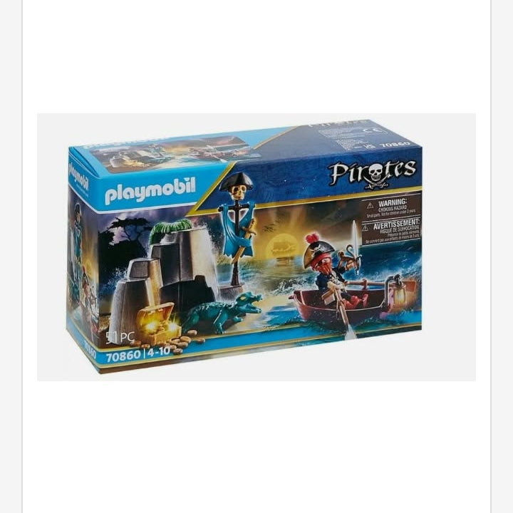 Playmobil Pirates Escondite del Tesoro Pirata 70860