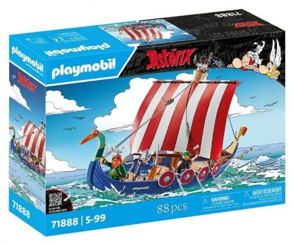Playmobil Asterix - Barco Pirata 71888