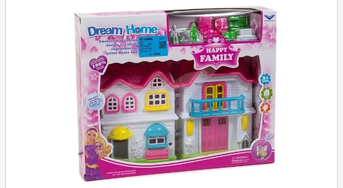 Casa Completa con Accesorios para Muñeca - muñeca de juguete