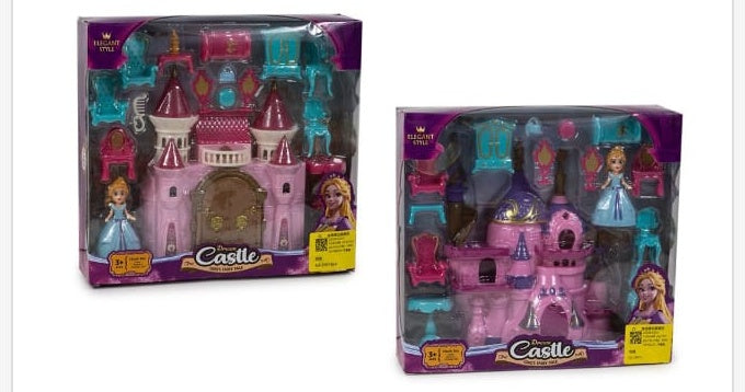 Castillo para Muñeca con Accesorios - muñeca de juguete