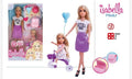 Isabella Muñeca 30cm y Muñeca 15cm Holidays - muñeca de juguete