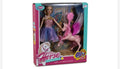 Muñeca con Unicornio y Peine - muñeca de juguete