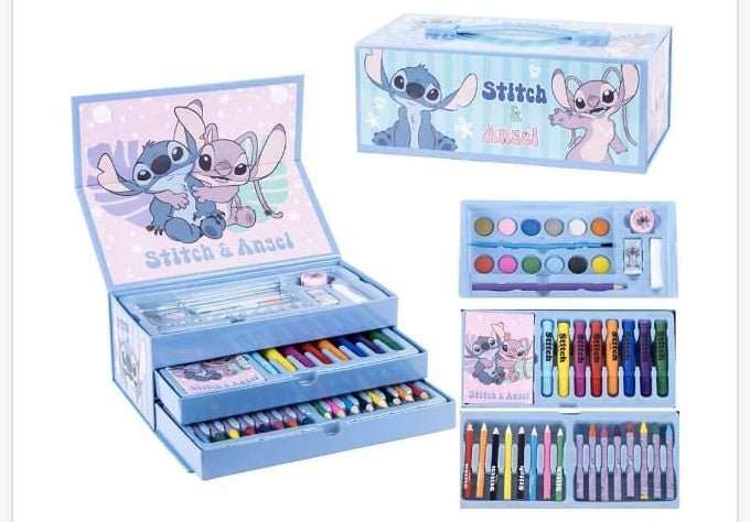 Set Coloreable Maletin Stitch