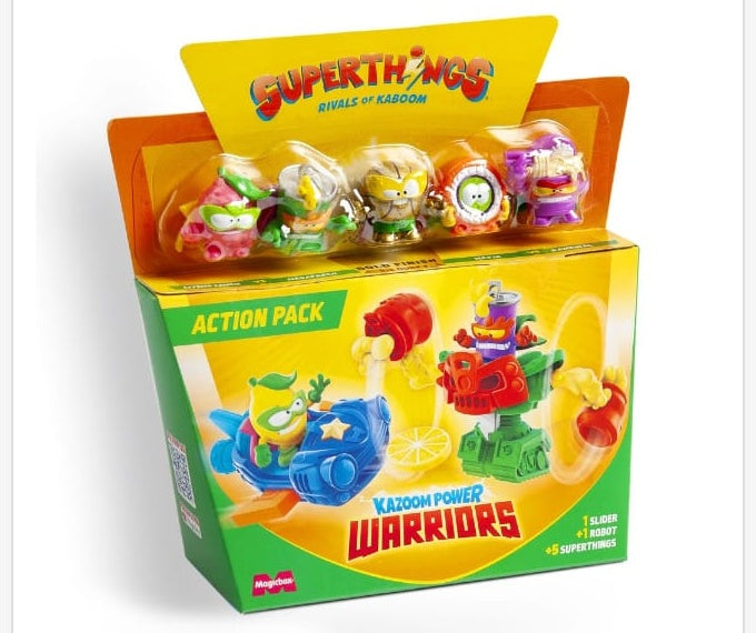 SuperThings Kazoom Power Warriors - Action Pack