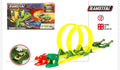 Teamsterz Pista Dino Clash Doble Looping